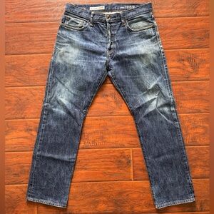 GAP 1969 33 x 30 Straight Leg Selvedge Denim Pants